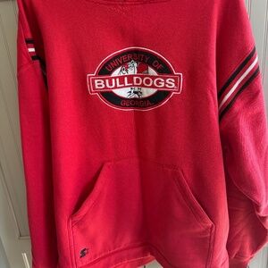 uga bulldogs hoodie size xl